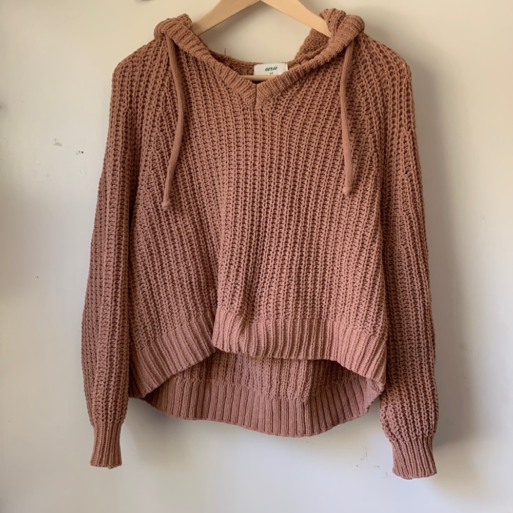 Aerie Knit Hoodie